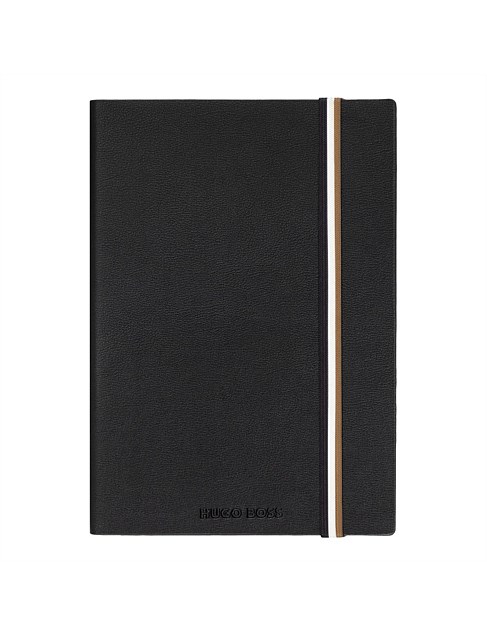 Notebook A5 Iconic Black Lined