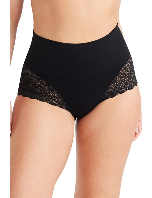 BAMBOO & LACE WAISTED BRIEF