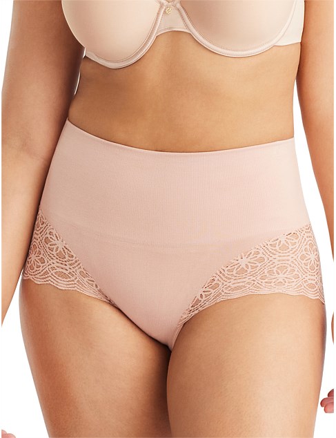 BAMBOO & LACE WAISTED BRIEF