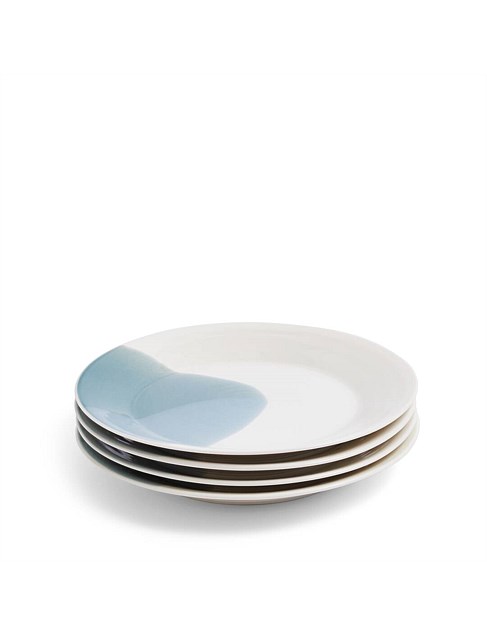 1815 Signature Plate 24cm Set of 4 Blue