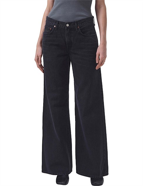 Clara Low Rise Baggy Flare Jean