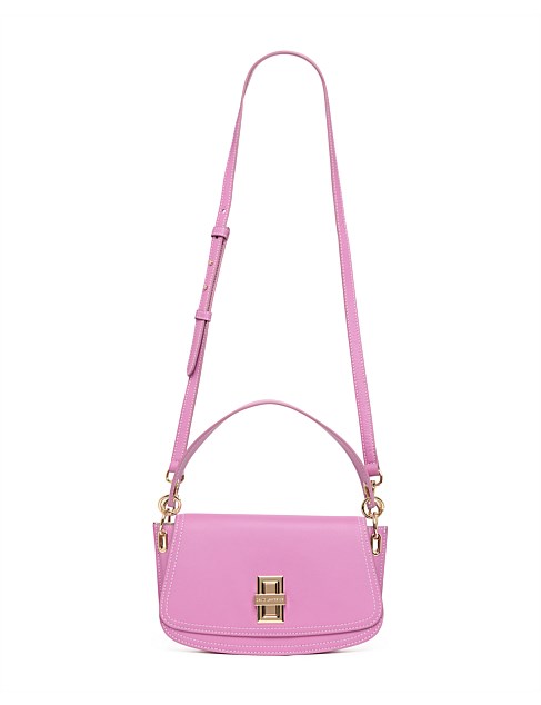 CLIVE LEATHER CROSSBODY BAG