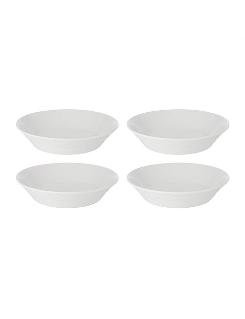 1815 Pure Pasta Bowl 23cm White, Set of 4