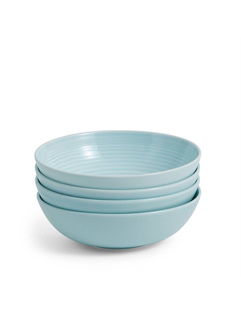 Gordon Ramsay Maze Bowl 18cm Blue, Set of 4