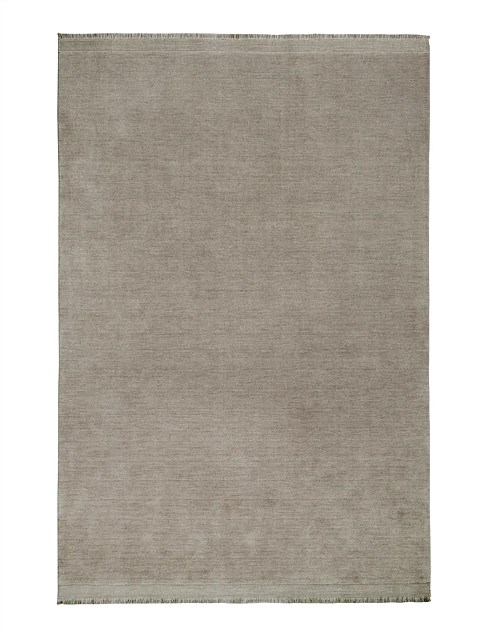 Silvio Rug Handwoven Wool In Flint 3x4m