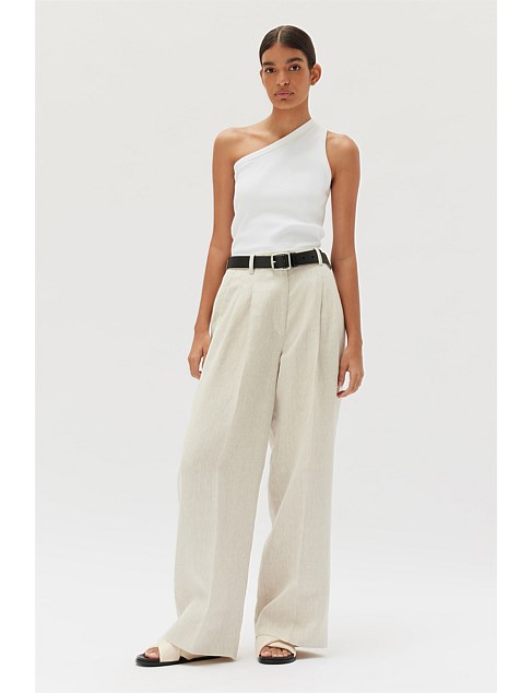 Maeve Linen Pant Oat