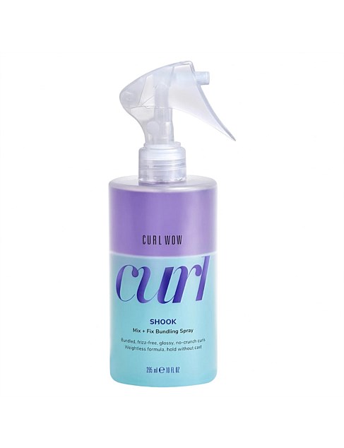 Curl Wow Shook Mix + Fix Bundling Spray 295ml