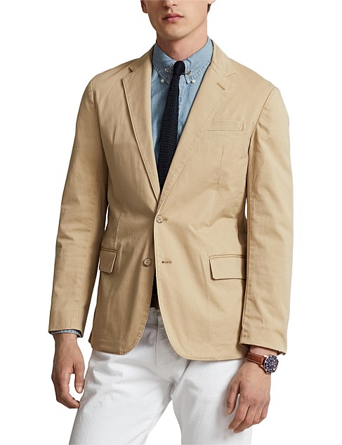 COTTON STRTCH CHINO JACKET