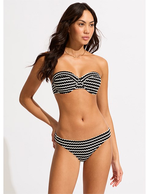 Mesh Effect Hipster Bikini Pant