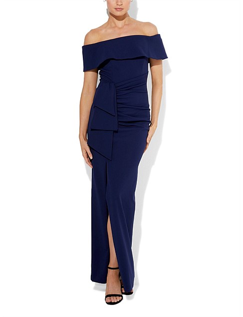 KHLOE OFF SHOULDER GOWN