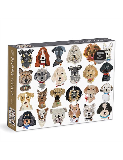 Paper Dogs Puzzle 1000 Piece