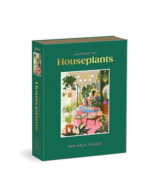 Lighting 101 Houseplants Book Puzzle 500 Piece