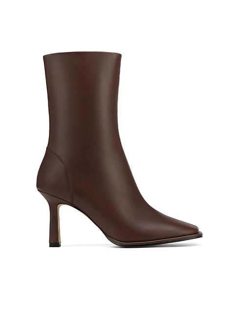 PALTRO Hickory Leather Ankle Boot