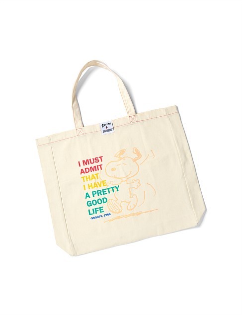 gummi x Peanuts Tote Bag