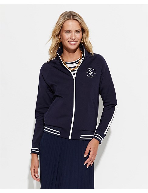 Nina Zip Track Top