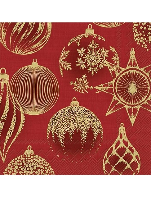 Shining Baubles Lunch Napkin