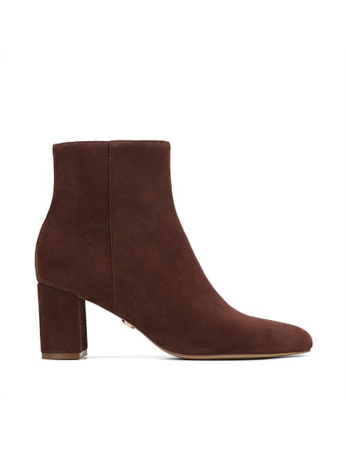 KIMBERLY Hickory Suede Leather Ankle Boot