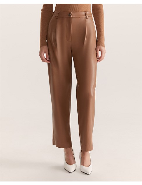 VIV VEGAN TUCK FRONT PANT