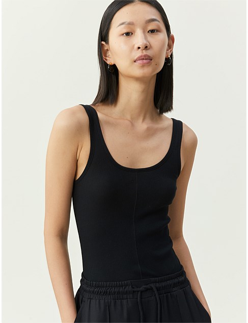 Ivo Lt Weight Organic Cotton Rib Tank