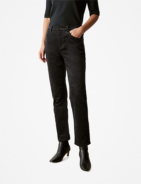 Corduroy Five Pocket Boyfriend Pant