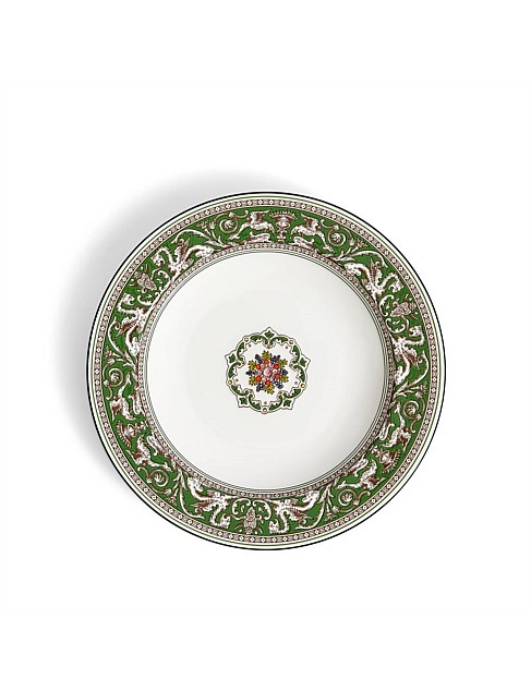 Florentine Verde Rim Soup 22.8cm