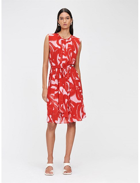 LIBERTINE WAVE CHIFFON DRESS