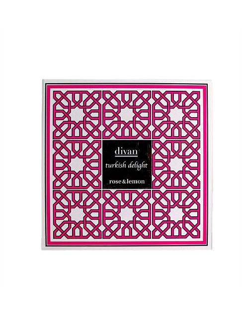 DIVAN TURKISH DELIGHT - ROSE & LEMON