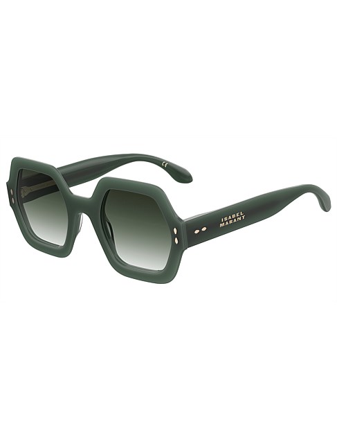 IM 0004/N/S 1ED GREEN Sunglasses