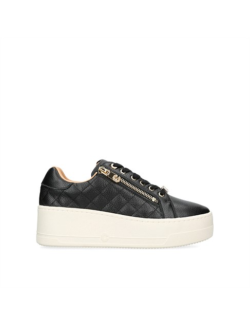 CONNECTED ZIP BLACK SNEAKER