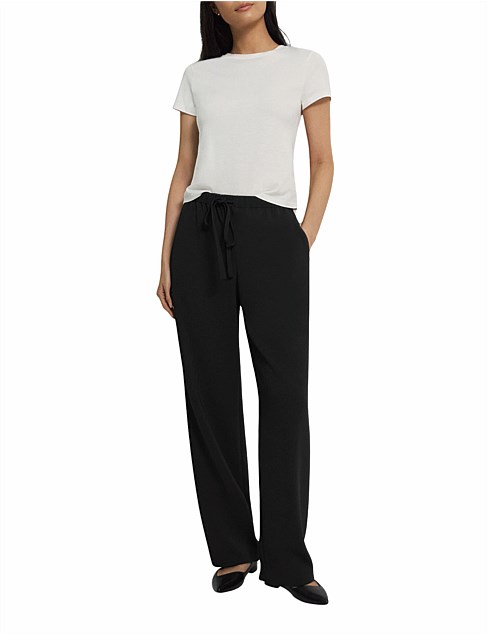 WINSZLEE DRAWSTRING ADMIRAL CREPE PANT