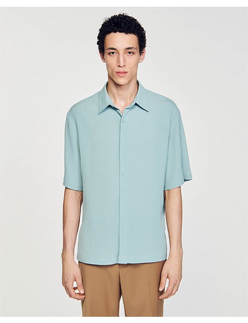 NEW PLEATED MC CASUAL SHIRT