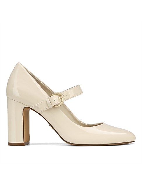 PRINCESA Vintage Ivory Patent Leather Mary Jane