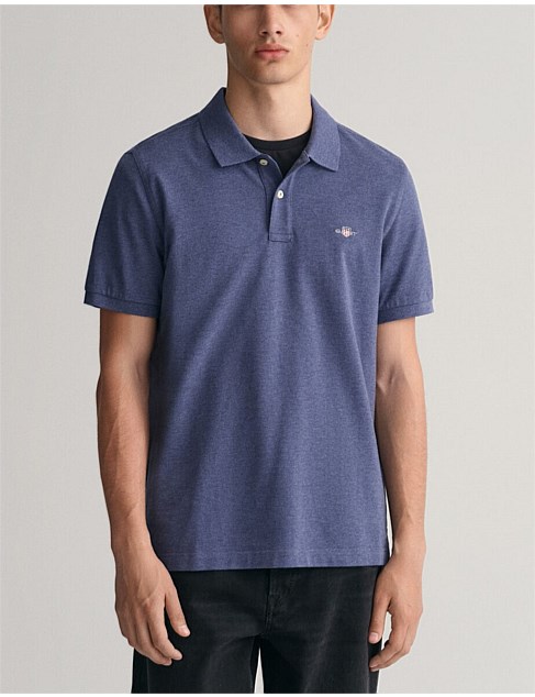 Regular Fit Shield Piqué Polo Shirt