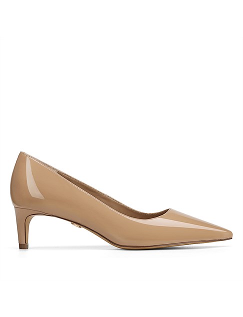 JULIA Hazelnut Patent Leather Pump