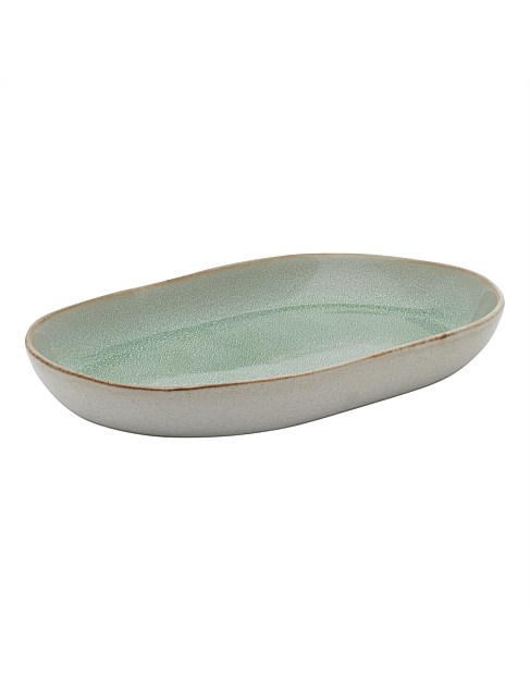 GALET SMALL SHALLOW BOWL 22CM SAGE