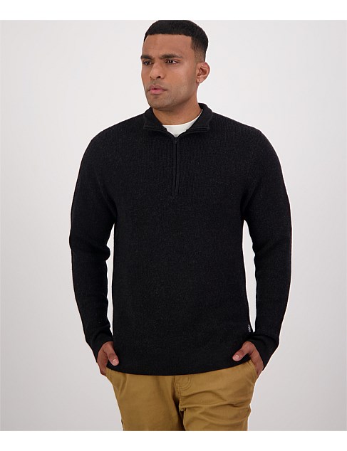 Otahu River Merino Quarter Zip