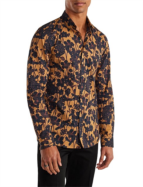 TONAL GARDEN PRINT SHIRT