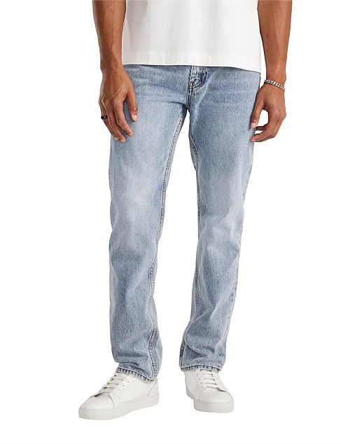 STRAIGHT LEG DENIM JEANS