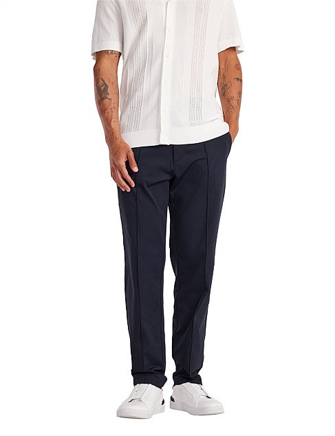 PINTUCKED DRAWSTRING PANTS