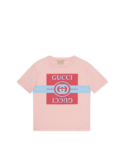 Children's printed cotton jersey T-shirt