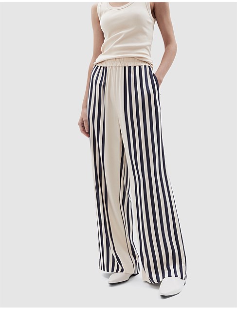 STRIPE WIDE LEG PANT