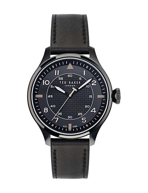 FULMAAR BLACK ECO GENUINE LEATHER STRAP