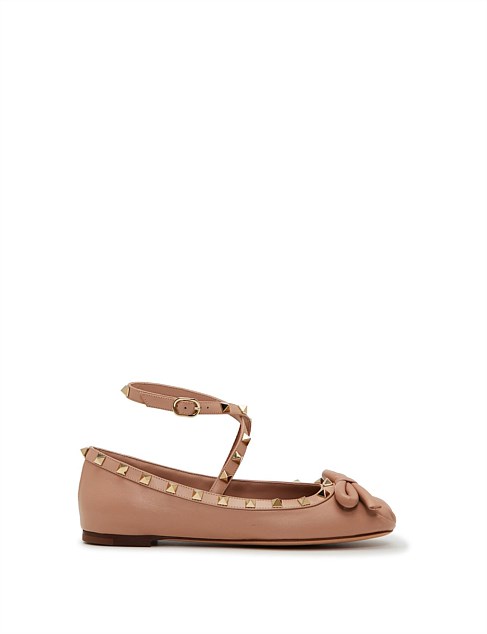 ROCKSTUD NAPPA BALLERINA