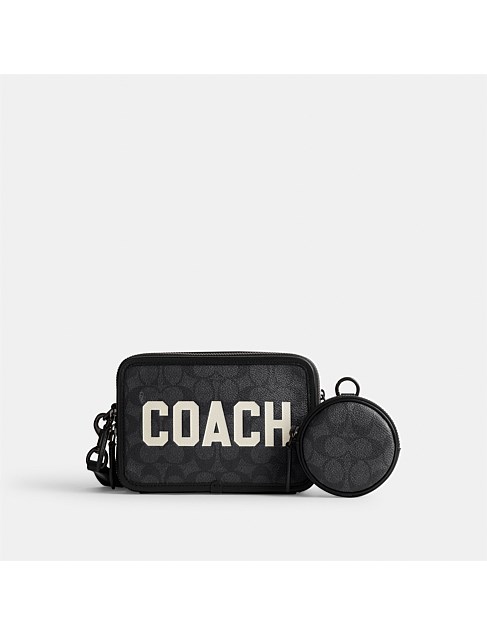 CHARTER CROSSBODY IN SIGNATURE CANVAS WITH COACH GRAPHIC