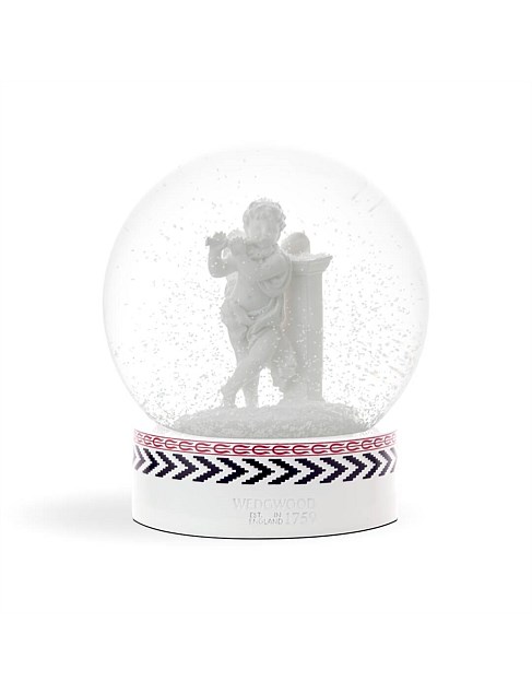 Christmas Cherub Snow Globe