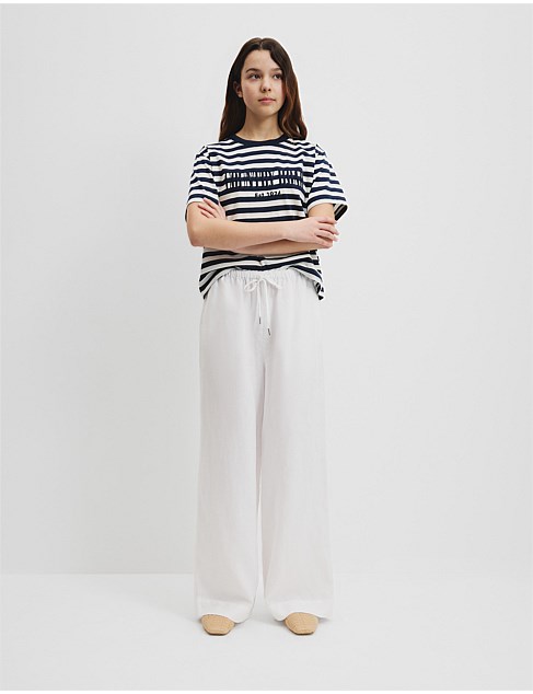 Teen Organically Grown Linen Pant