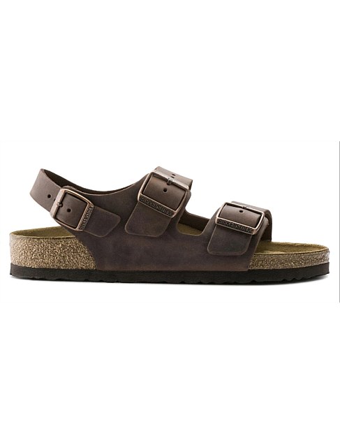 MILANO REG OILED LEATHER SANDAL