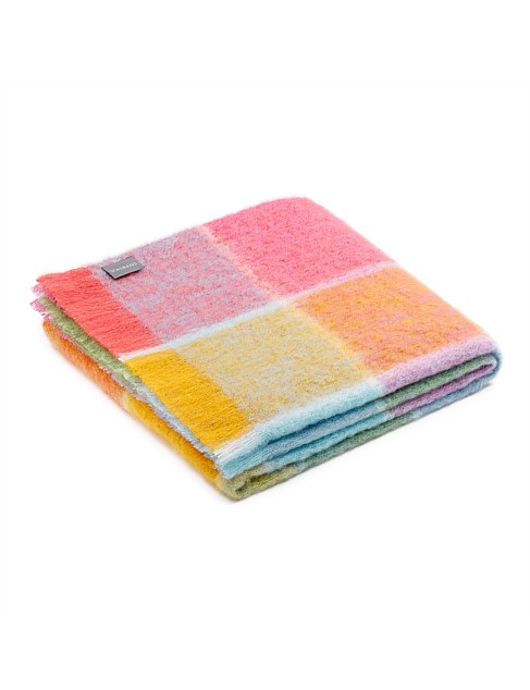 ST ALBANS MOHAIR THROW LIZZIE