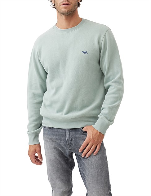 Gunn Crew Neck Sweat - Celadon