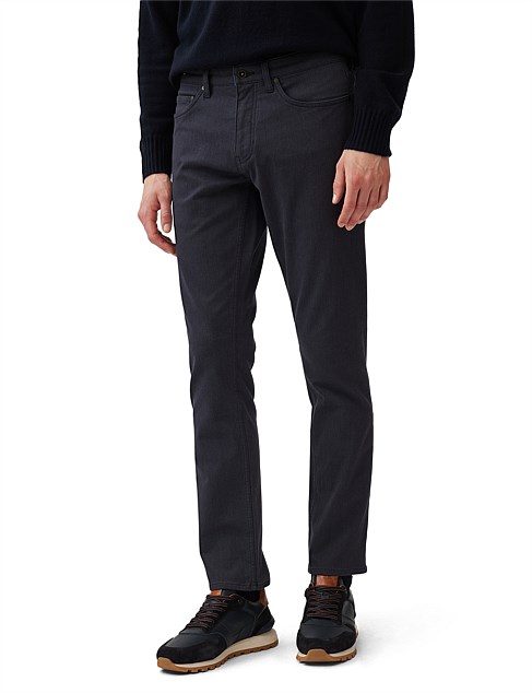 Motion Melange Straight Fit Jean Regular Leg - Navy